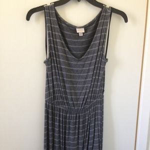 Casual Stripped Tank Dress